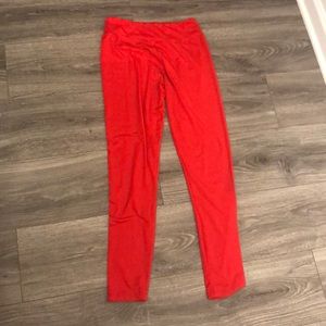 Red Leggings